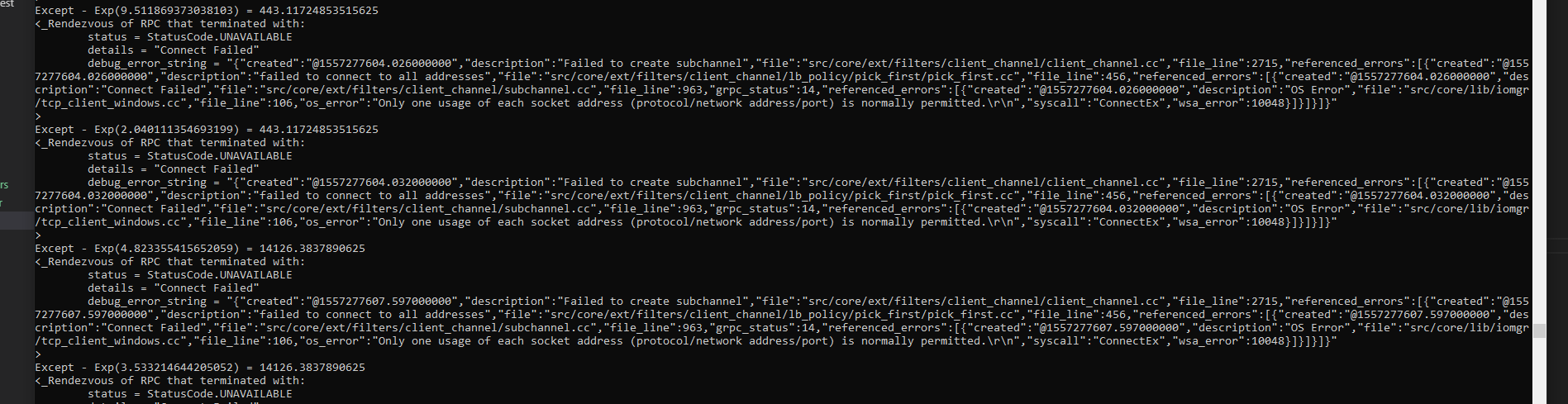 Python Channels with Identical Server Strings do not share TCP ...