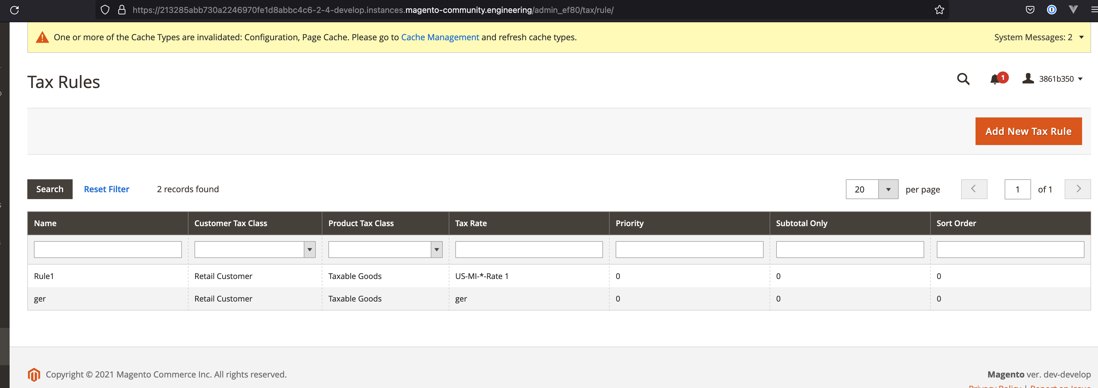 Catalog Prices Including/Excluding Tax no effect on price calculation