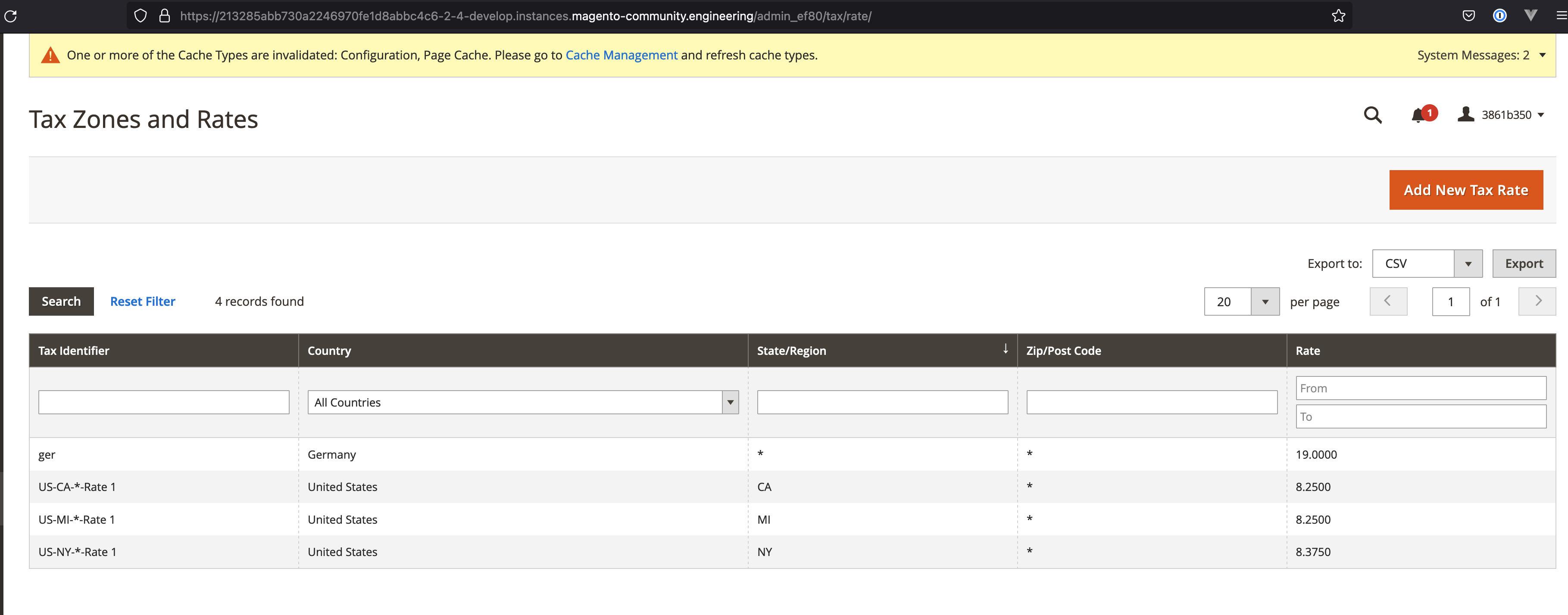 Catalog Prices Including/Excluding Tax no effect on price calculation