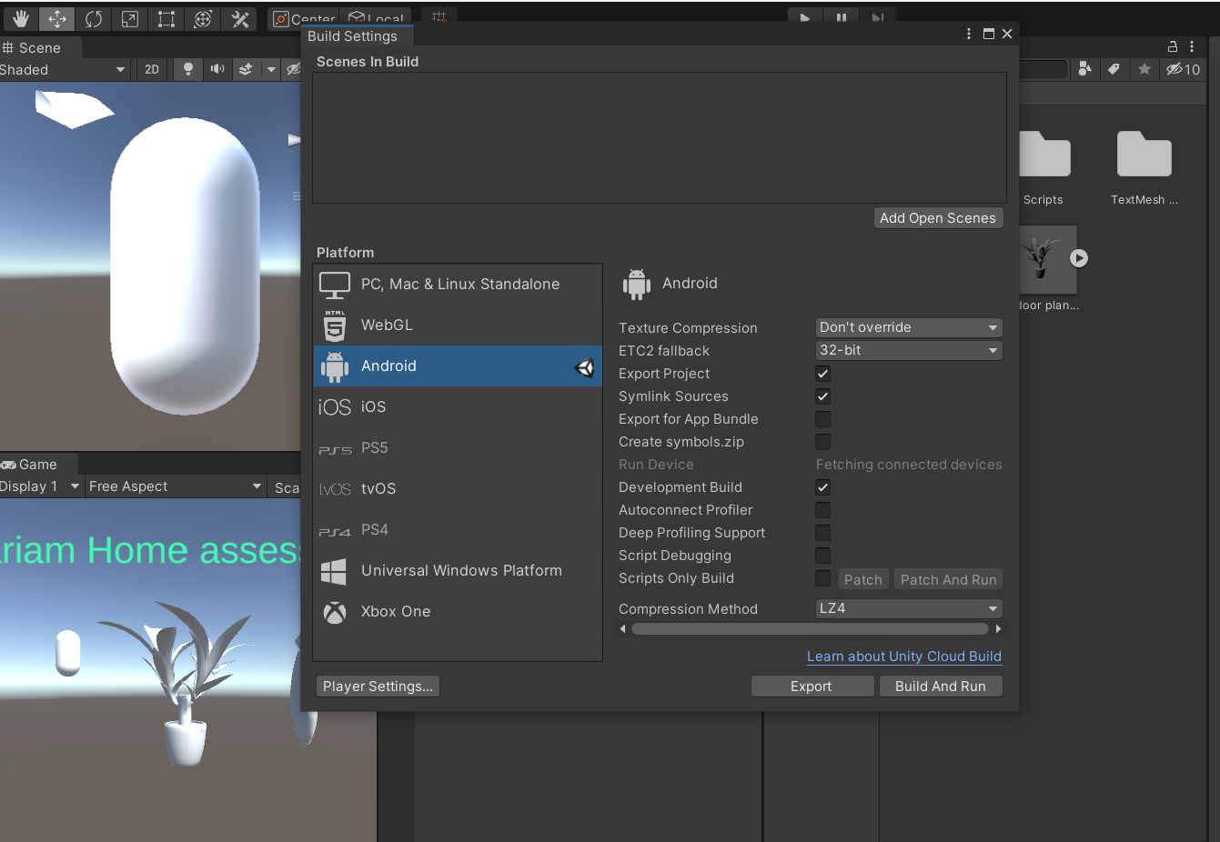 GitHub - mariamcheikh/Unity-Exported-Project
