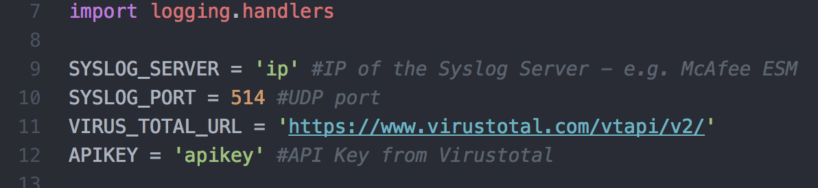 GitHub - mohlcyber/McAfee-ESM-Virustotal: Virustotal lookups based on ...