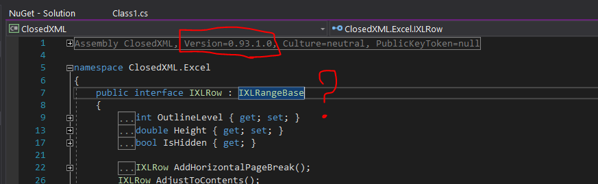 IDisposable was removed from IXLRow · Issue #1057 · ClosedXML/ClosedXML ...