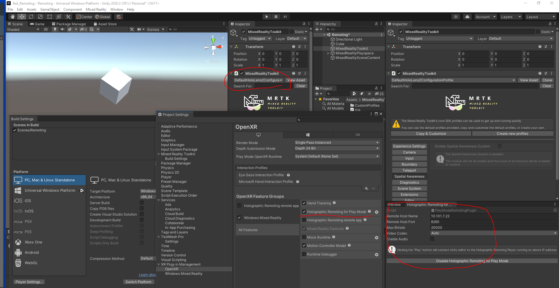 Holographic Remoting not working, no error message at all · Issue 414