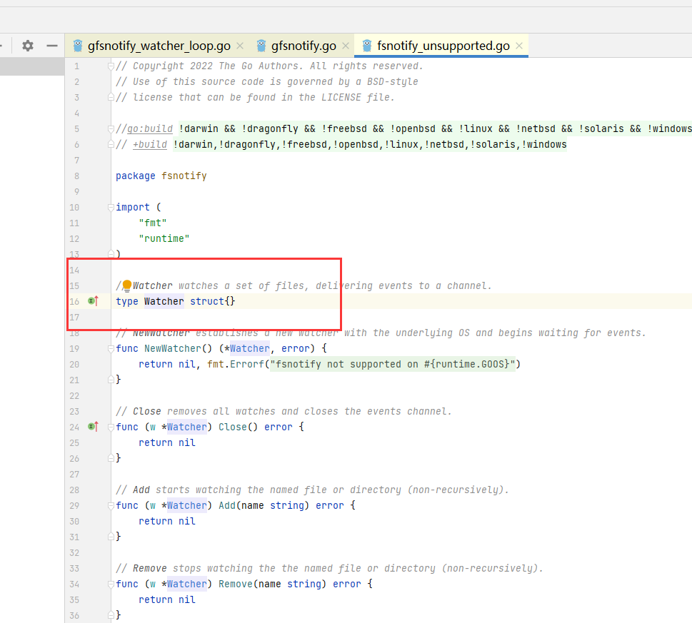 w.watcher.Events undefined · Issue #2122 · gogf/gf · GitHub