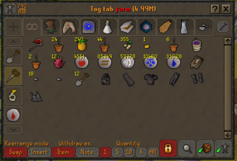 Bank tag 'clue' no longer shows anything · Issue 13204 · runelite