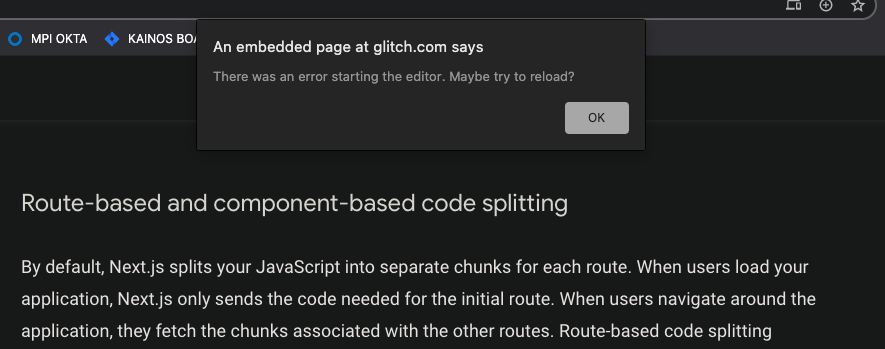Infinite loop alerts in article page · Issue #2827 · GoogleChrome/web ...
