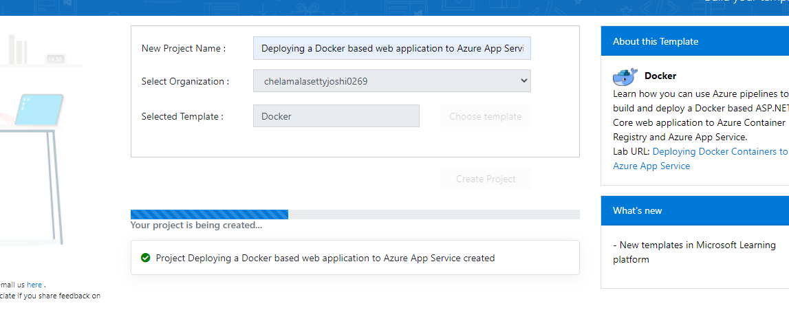 Docker template not finishing · Issue #484 · microsoft ...