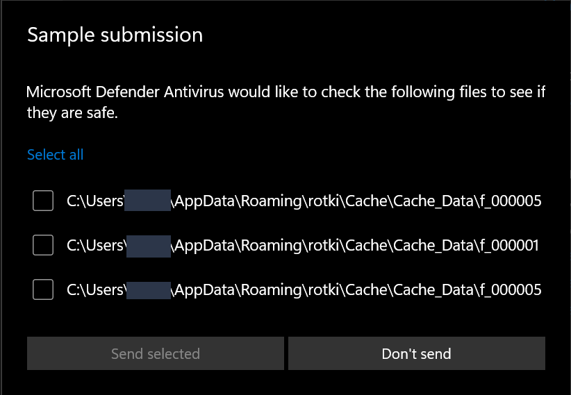 Windows Security Popup · Issue 6381 · rotki/rotki · GitHub