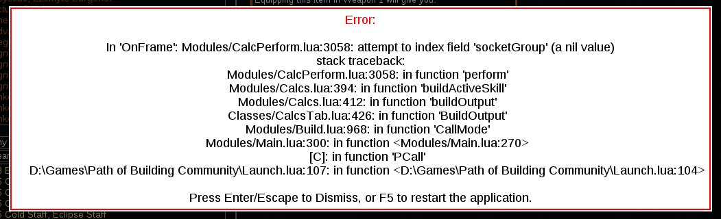 Lua error with The Whispering Ice · Issue #5545 ...