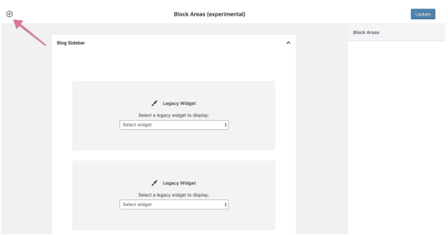 Widgets: consider removing top toolbar adding block action · Issue ...