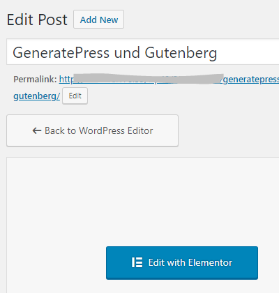 Elementor (free) doesn't work with Gutenberg · Issue #7560 · WordPress ...