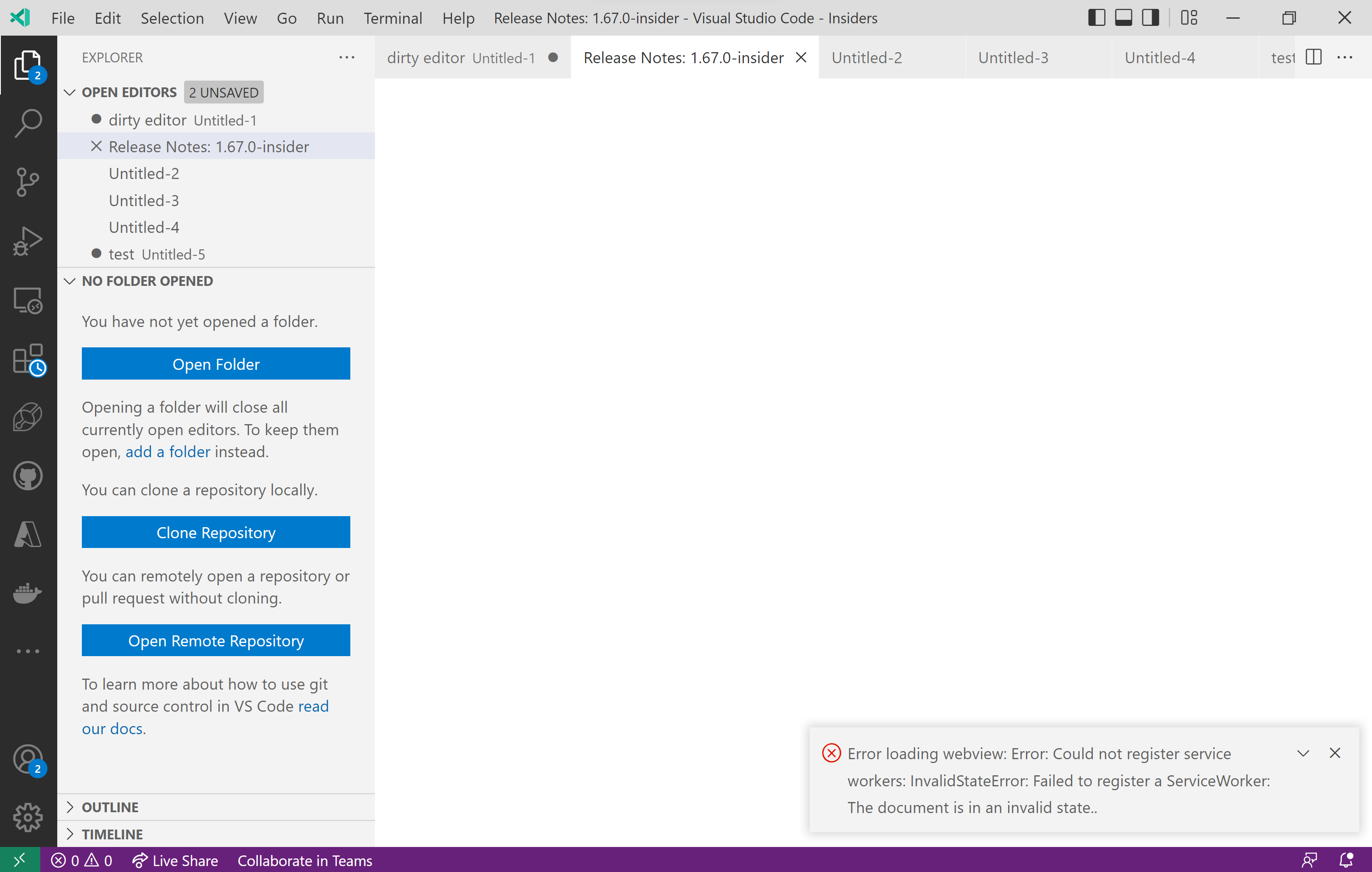 Stable to insiders smoke test error loading webview issue 148114