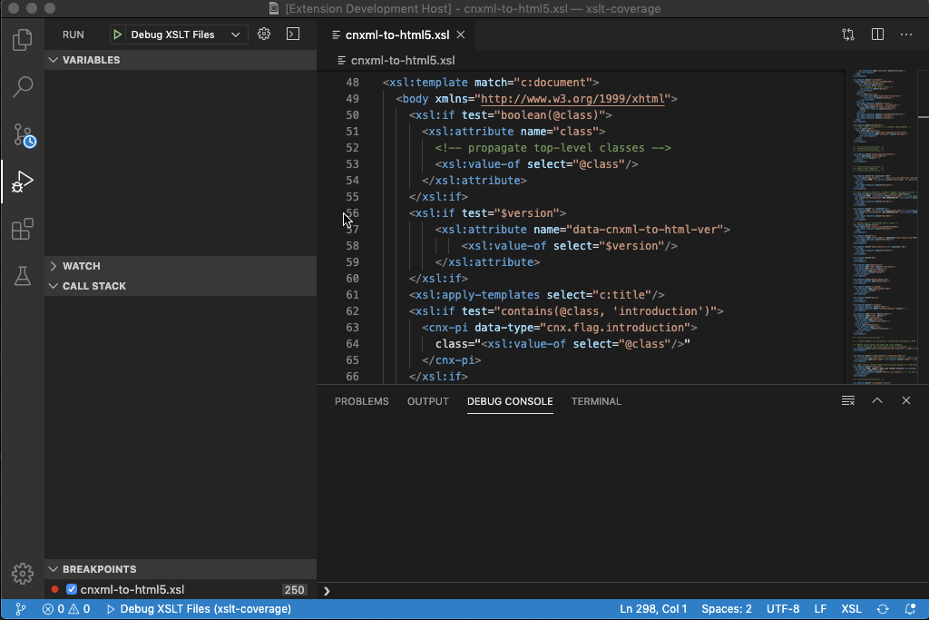 GitHub - philschatz/trash: XSLT debugger for VSCode · GitHub
