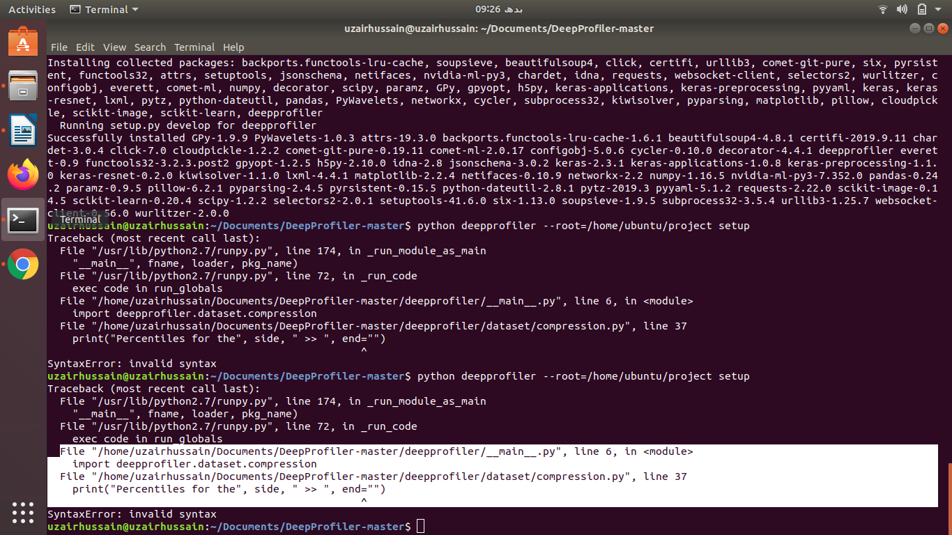 SyntaxError: invalid syntax · Issue #190 · cytomining/DeepProfiler · GitHub