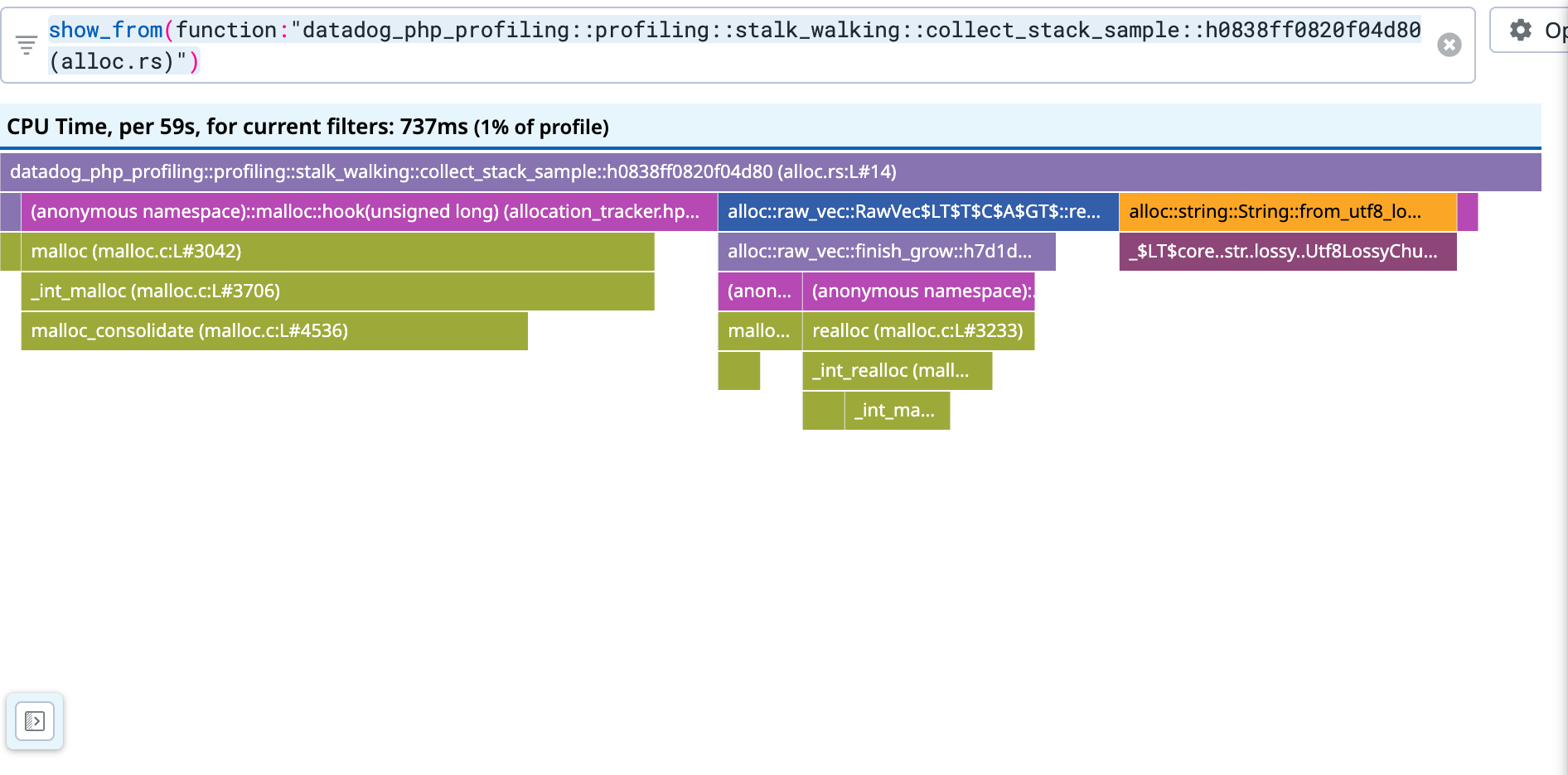 app datadoghq com_profiling_AYaeLMt7AABn13XN6ikcfQAA_query=service%3Asymfony-demo%20-runtime%3Azendengine event=AQAAAYaeLMoEJtXgqQAAAABBWWFlTE10N0FBQm4xM1hONmlrY2ZRQUE group_by=line my_code=disabled op_filter=show_from%28function%3A%22datad