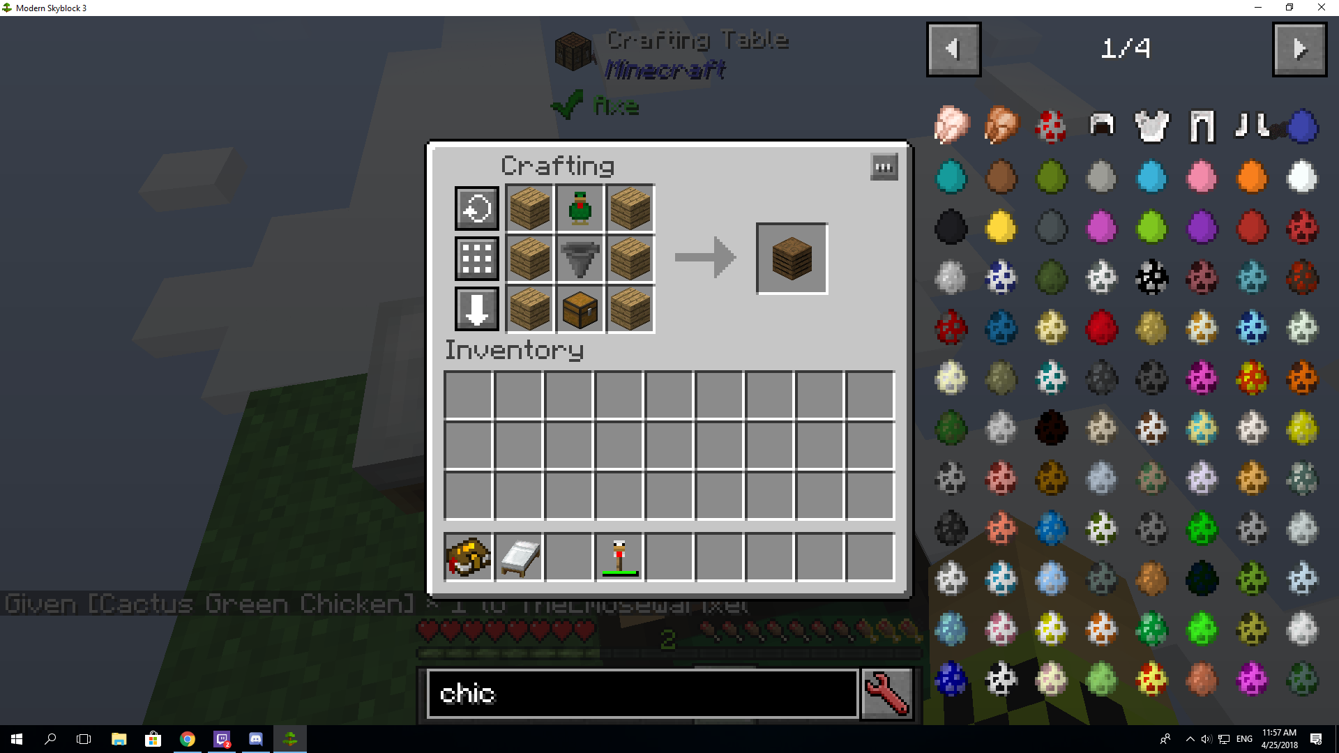 Chicken Roost Collector Recipe Does Not Work Issue 469 Thelimepixel Modern Skyblock 3 Github