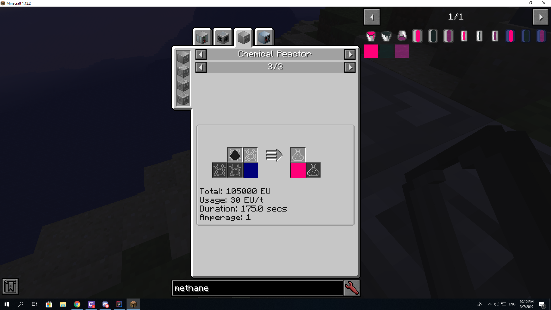 Conflicting And Duplicating Chemical Reactor Recipes · Issue #617 ...