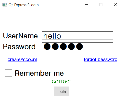 GitHub - InvincibleTyphoon/Qt-ExpressJSLogin: Implementing login ...