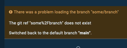 Git ref validation fails when branch contains a `/` character · Issue ...