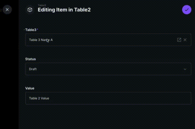 Interface->Display Template with an attribute from a connected table ...