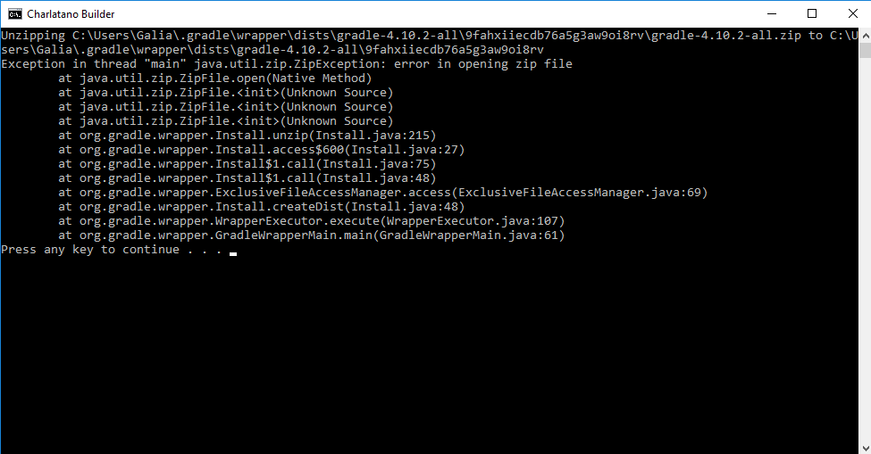 Error in opening Zip File · Issue #824 · Jire/Charlatano · GitHub