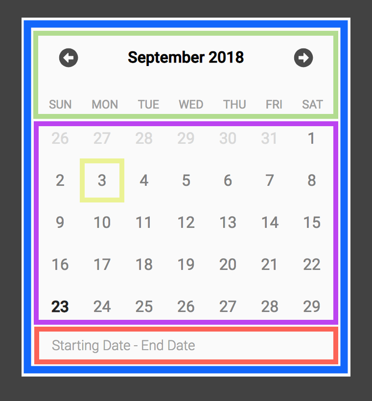 GitHub Lucascredie React Date Picker Calendar Calendar Component 
