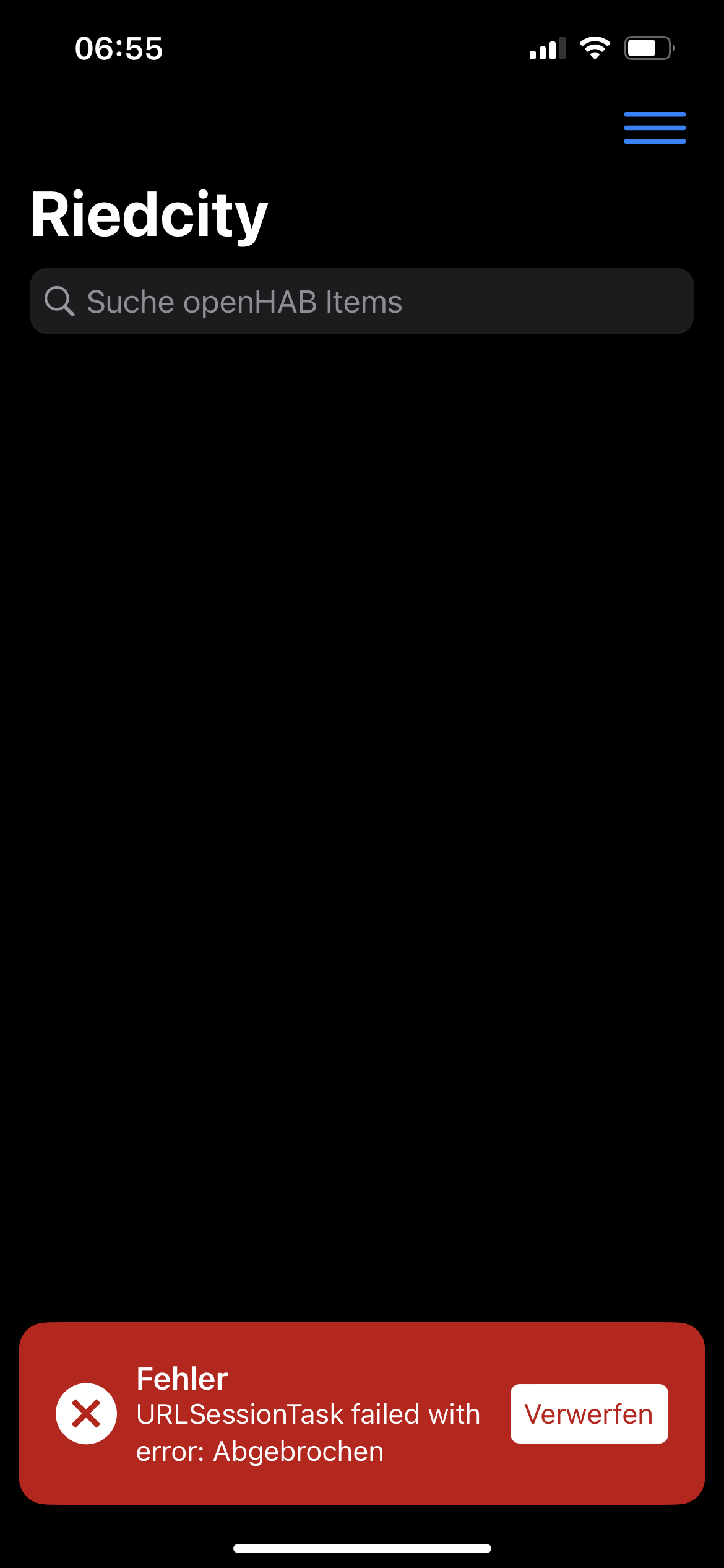 Authentication not working anymore · Issue #656 · openhab/openhab-ios ...