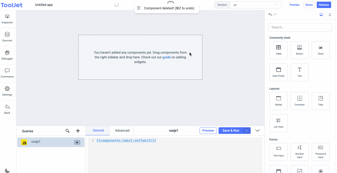 Radio button widget doesn't selects the default value when dragged