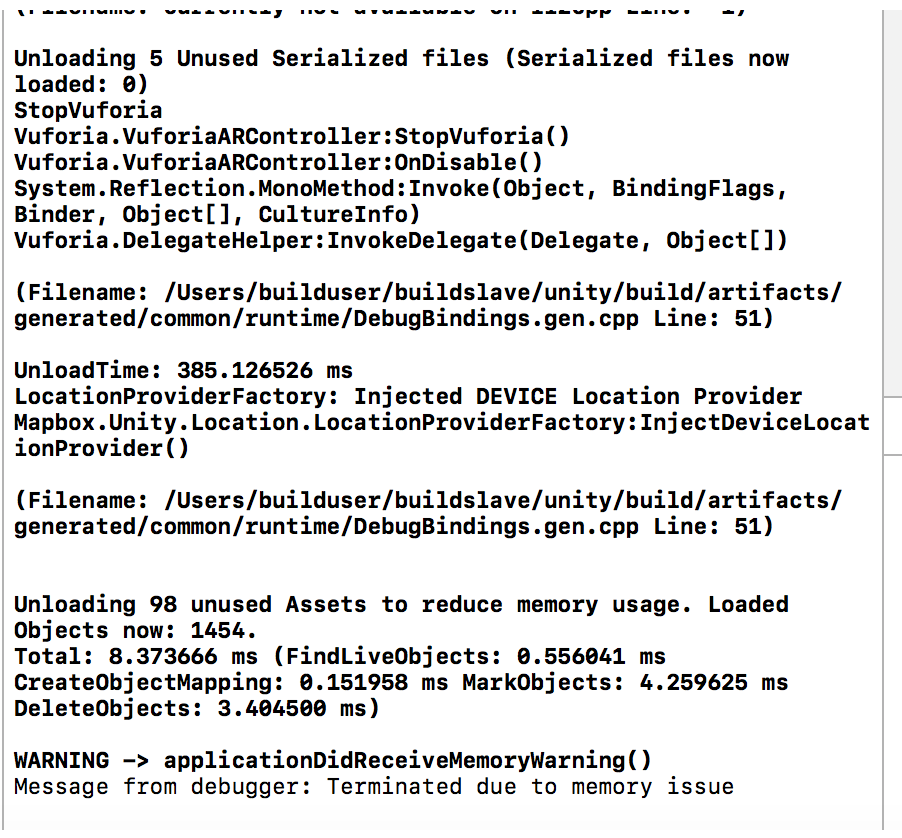Unity LocationProvider demo crashes on iPhone · Issue #201 · mapbox ...