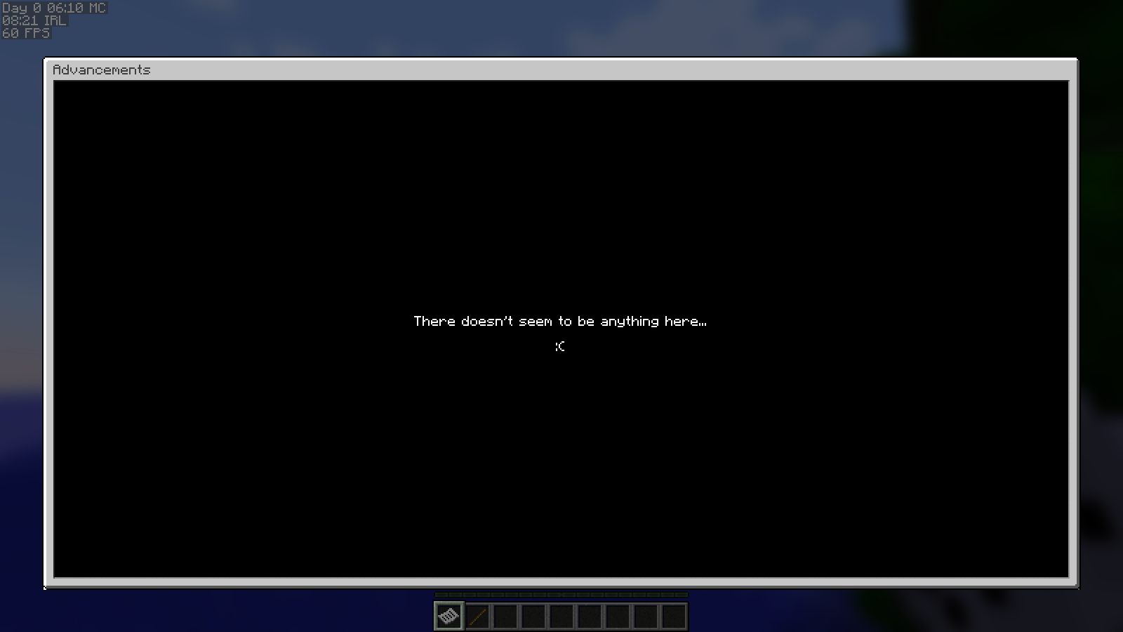 Advancements not loading in single player · Issue #75 · DarkPacks ...