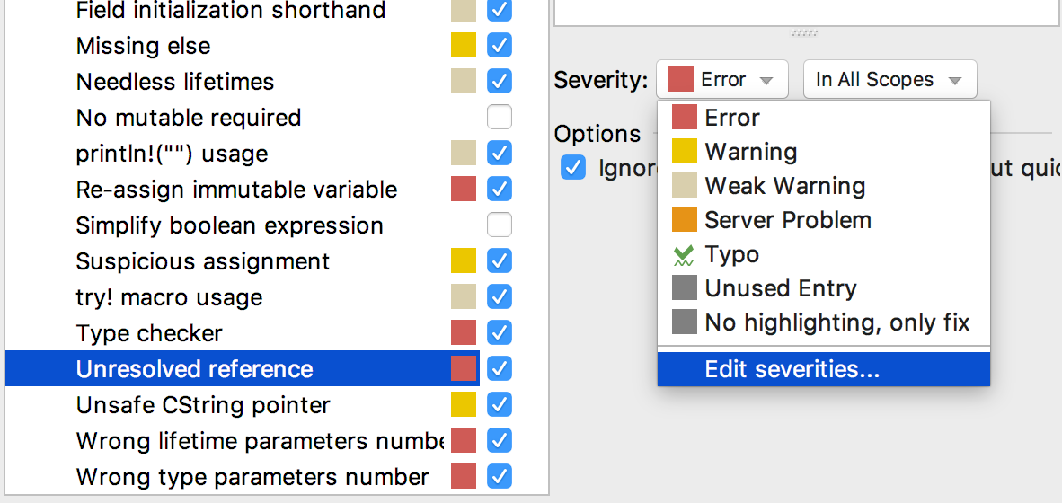 Feature request: special highlight for unresolved reference · Issue ...