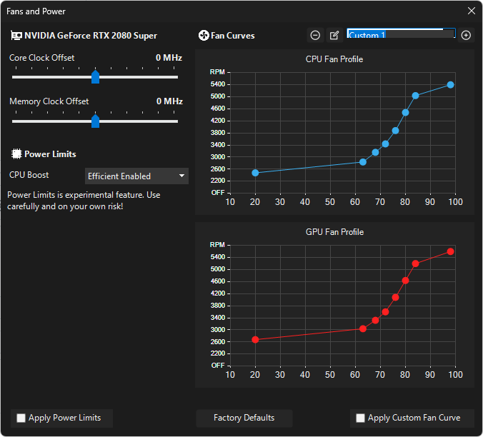 'CPU Boost' gone on devices with no "Power Limits" support · Issue 614