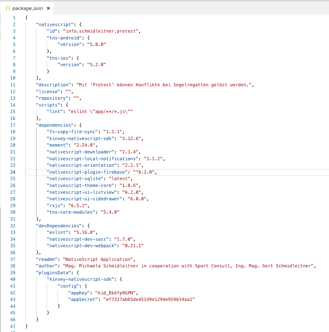 package json