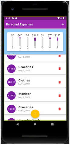GitHub - mrttmz/FlutterExpensePlanner: This is a sample flutter ...