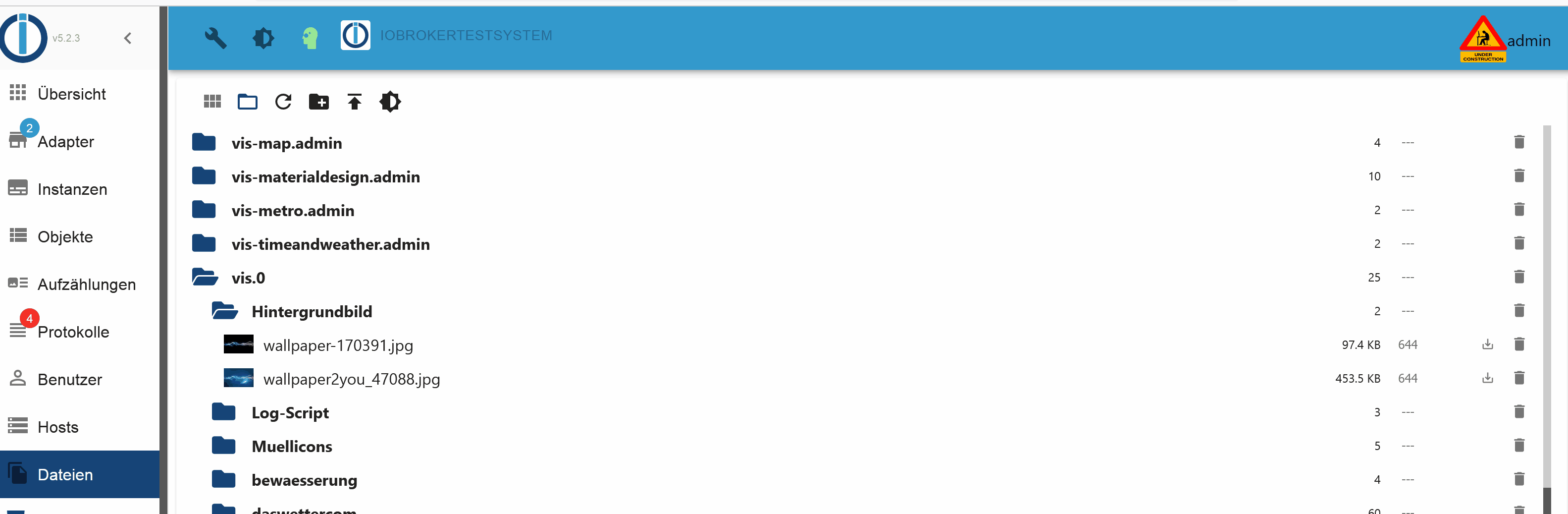 File 1270 File after deletion still visible · Issue #1270 · ioBroker/ioBroker ...