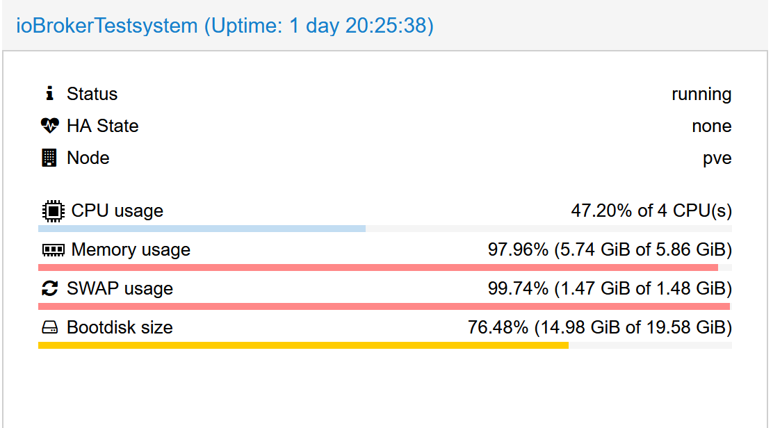 [bug] During adapter update routine (upload) very high RAM consumption