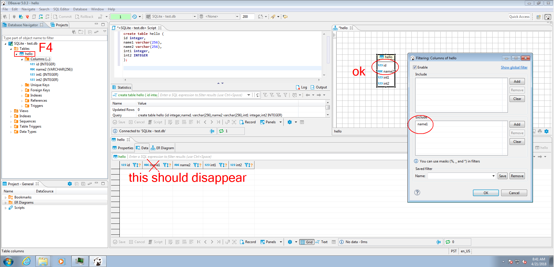Columns visibility configuration in results view · Issue #3201 ...