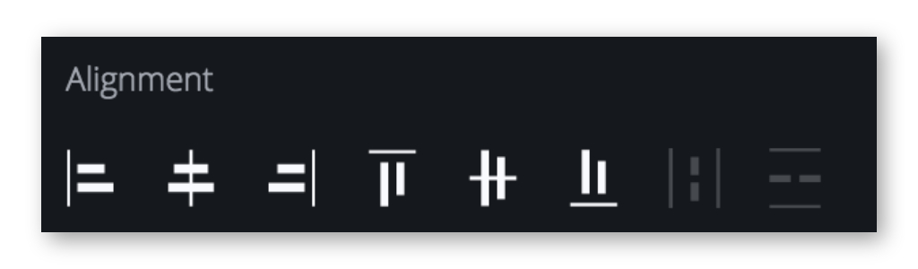 [Feature Request] Alignment commands on the sidebar · Issue #302 ...