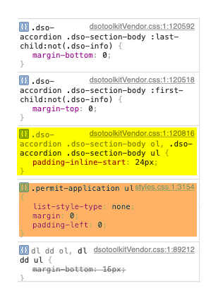 Vertical margin lijsten en Definition List optimalisatie · Issue #1472 ...