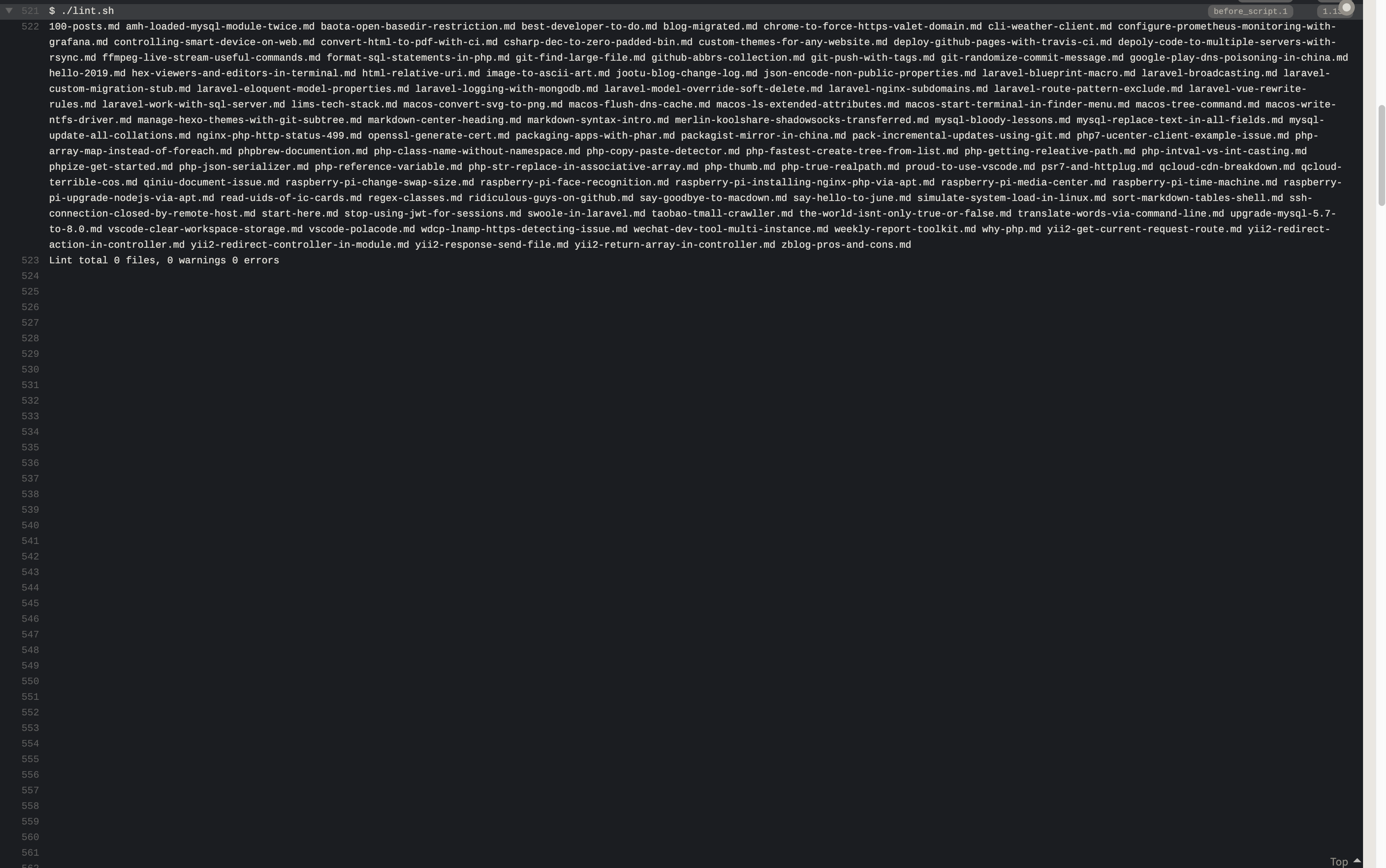 关于 CLI 标准输出的问题 · Issue #33 · lint-md/lint-md · GitHub