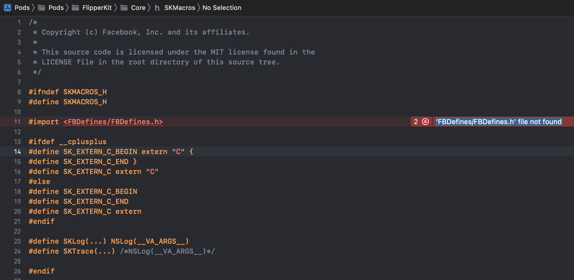 'FBDefines/FBDefines.h' file not found RN 69.4 · Issue 6494 · invertase/reactnativefirebase