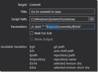 New variable for custom commands: repository URL · Issue #728 · fork ...