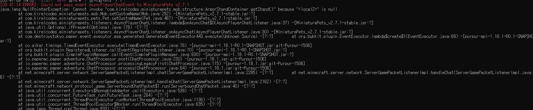 [Bug Report] · Issue #312 · MiniaturePets/Issues · GitHub