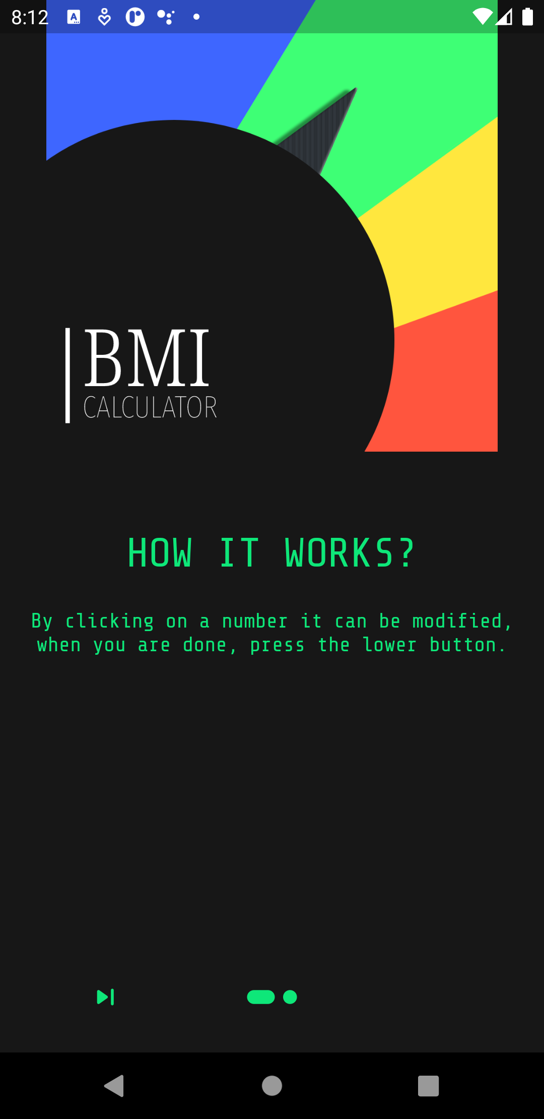 GitHub - UxxeR/BMI-calculator: BMI calculator made in Dart / Flutter.