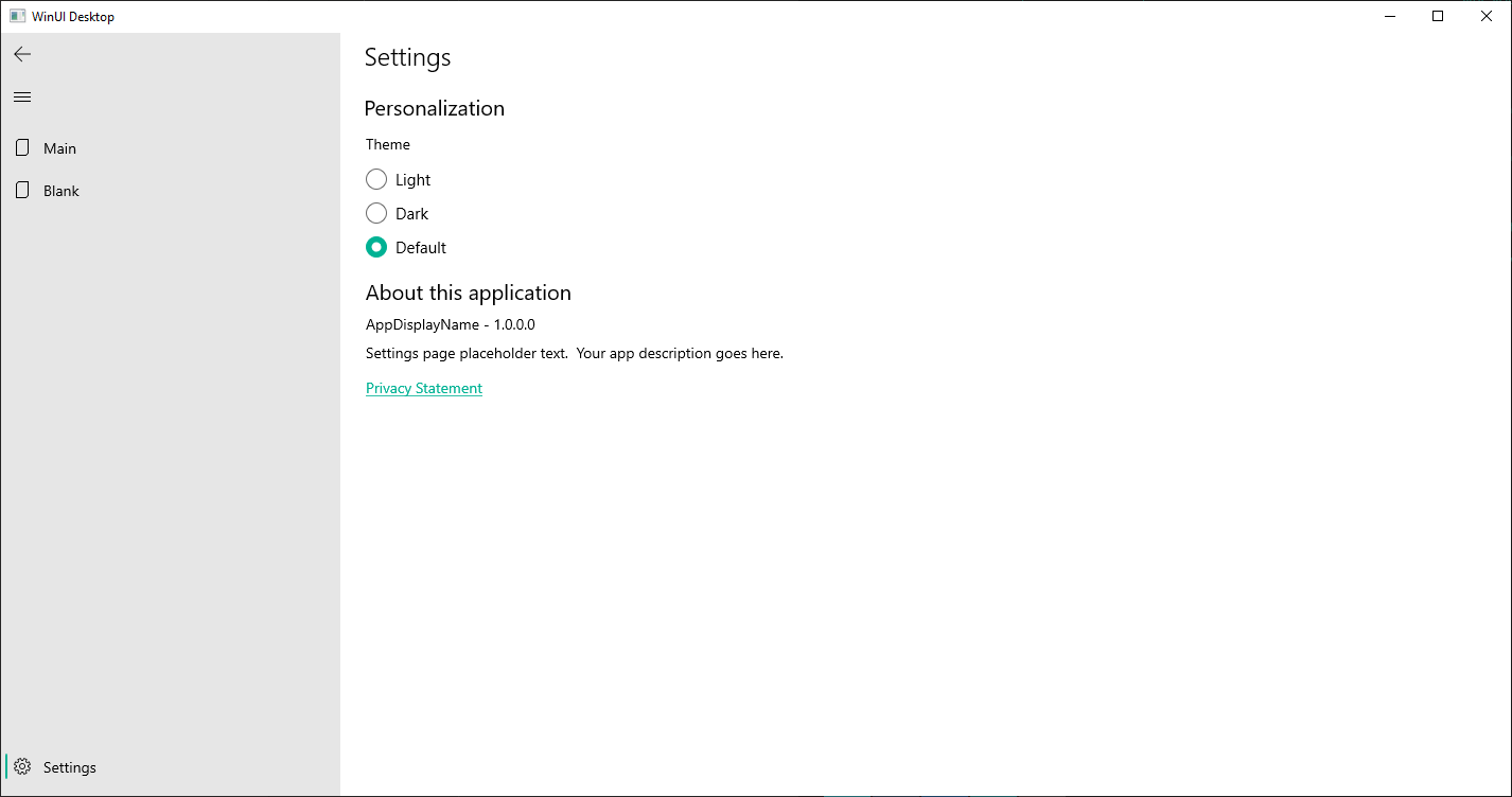 App does not respond to theme changes in Windows when selecting Windows
