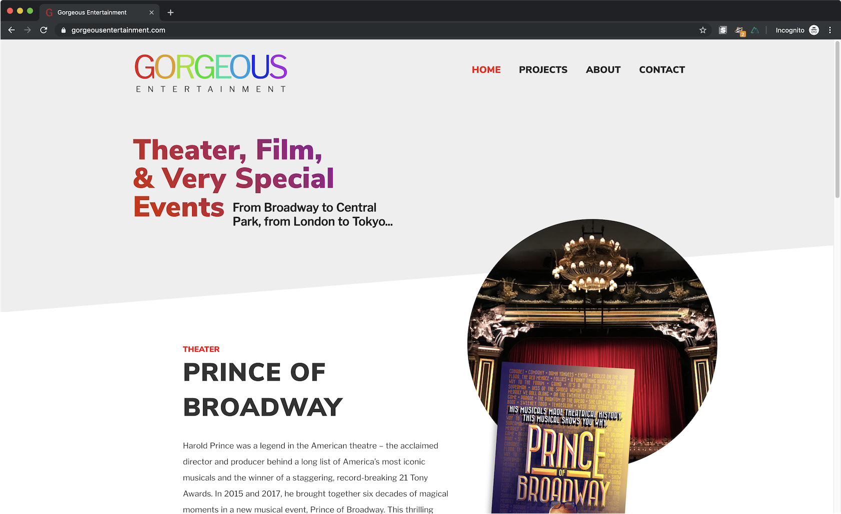 GorgeousEntertainment com