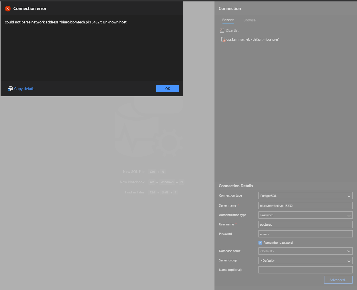 Cann not connect on not default port issue 322 microsoft