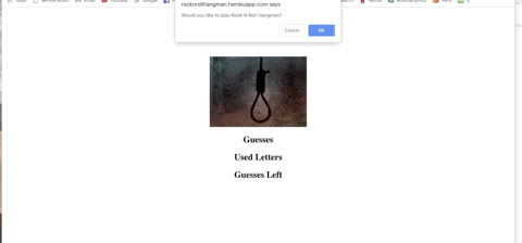 GitHub - vincefio/Rock-N-Roll-Hangman: Object Oriented Hangman Game ...