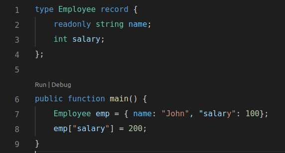Inconsistent syntax highlighting in mapping constructor · Issue #167 ...