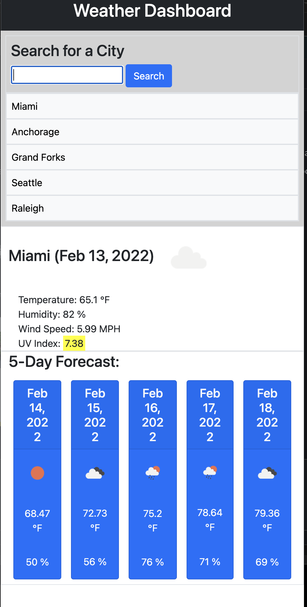 GitHub - utilrr/weather: weather dashboard